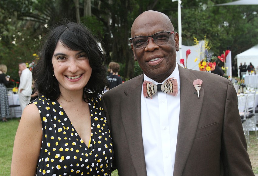 Hermione Gilpin and Walter Gilbert