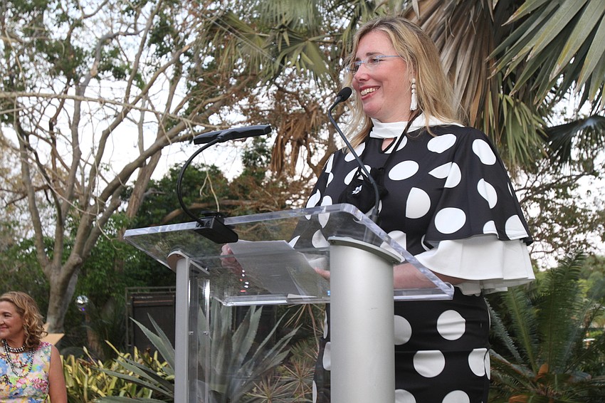 CEO Jennifer Rominiecki updated guests on the status of Selby Gardens.