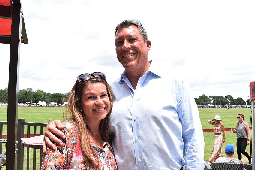 Greyhawk Landing's Jess Kruse and George Kruse support the Lakewood Ranch Community Fund.