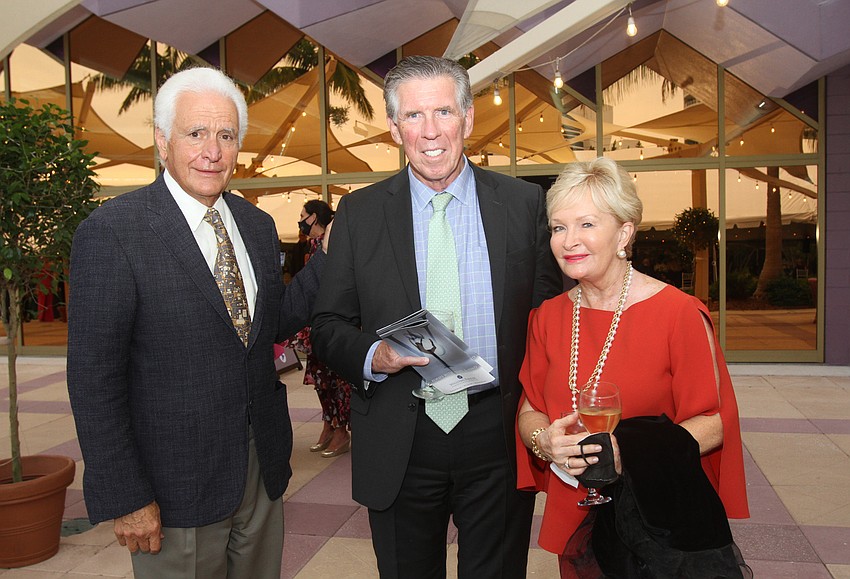 Frank Martucci with Tom and Barbara Gardner