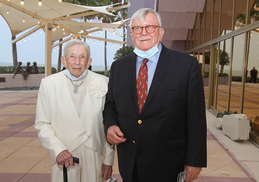 Joan Langbord and George Hollingsworth