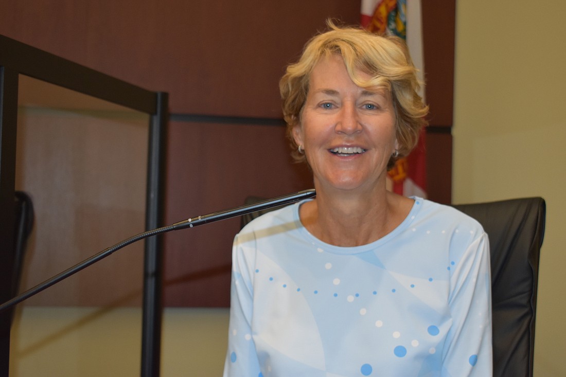 Newly-appointed District 5 commissioner Maureen Merriganâ€™s term runs through March 2022. She fills the vacancy left by Ed Zunz.