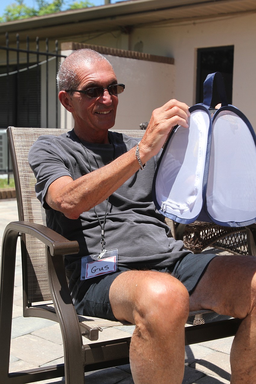 Gus Demeo learns about butterflies.