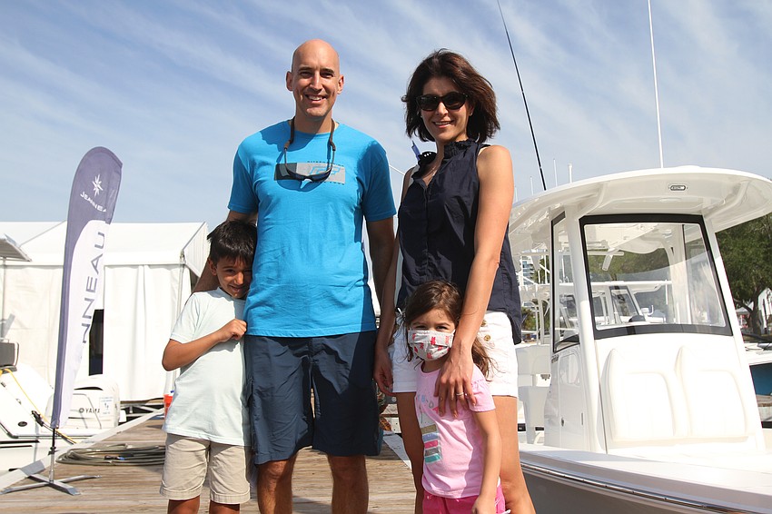 Matt, Michael, Torfay and Alexa Roman