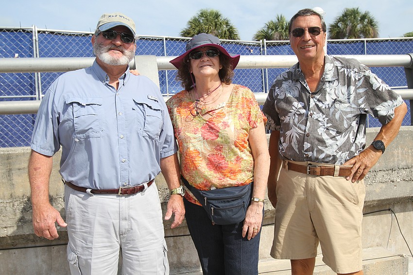 Michael and Carol Johnson with Joe Carbone