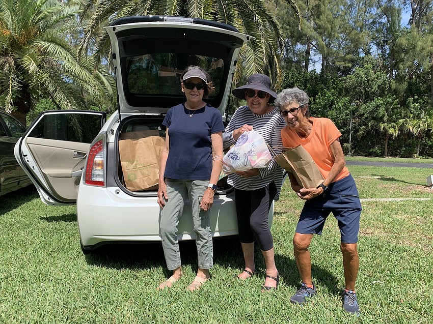 Karen Gary, Arlene Skversky and Mac Spitzer