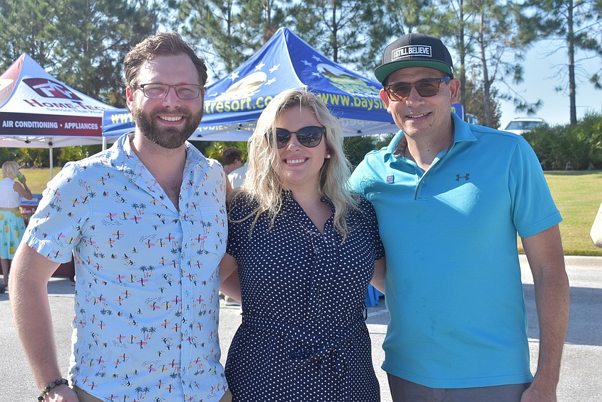 Cory and Mindy Poff of Cory and Mindy Photography came to the trade show with their friend, Gregory Claxton, of Florida VIP Realty. The Poffs met Claxton through the Kingdom Business Alliance, a Lakewood Ranch-based nonprofit.