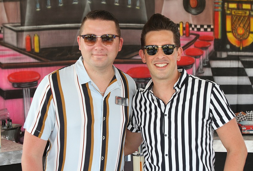 Development Director Benjamin Luczak and Jimy Luczak