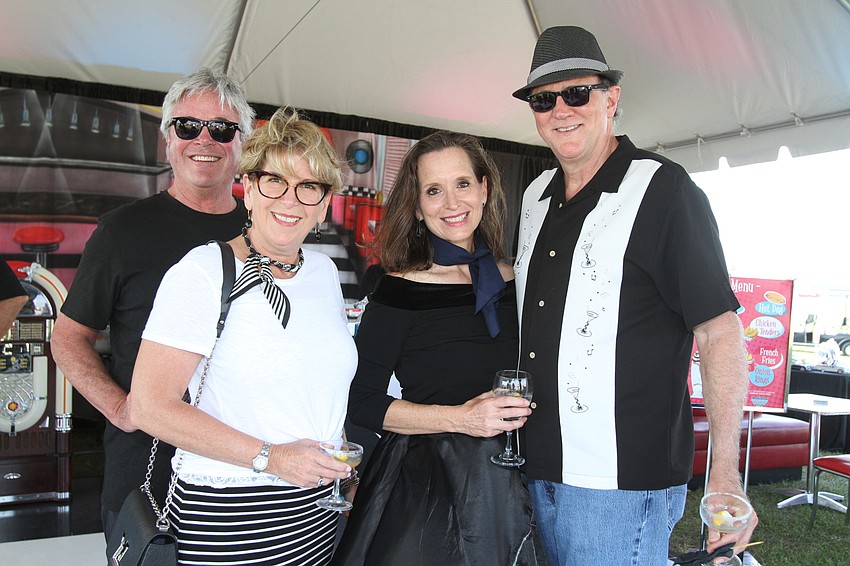 Michael and Coral Pleas with Kathy and Jerry Jordan