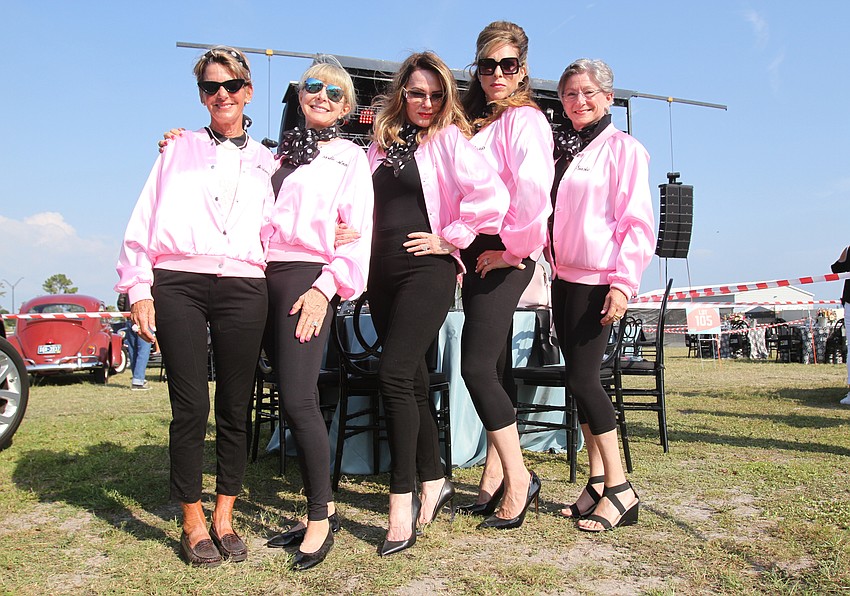 Audrey Robbins, Charlie Ann Syprett, Rita Greenbaum, Alexis Rosenberg and Susan Palmer