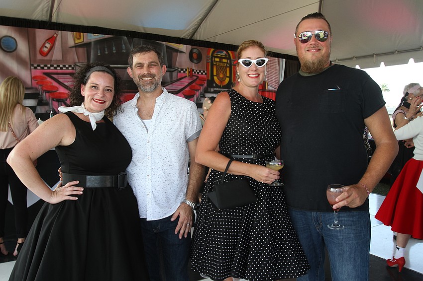 Kelly Borgia, Travis Howard, Kristen and Dave Fulkerson