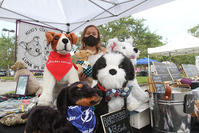 Lindsey Delgado with Kujo's Cookies and Luna B's Boutique