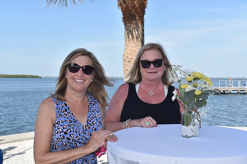 Diana Blake and Kathy Garcia, who organized the event.