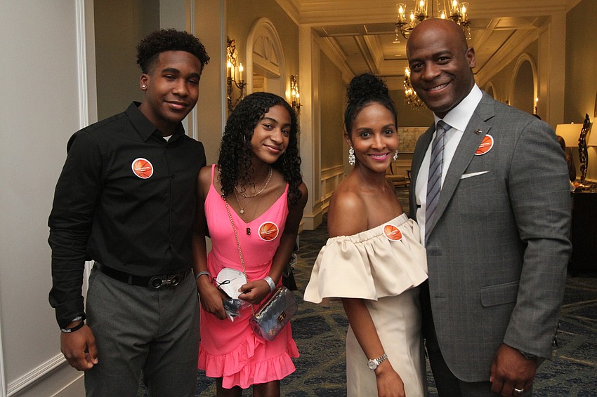 Washington D.C. residents Bryson, Boston, Nneka and Rob Robertson