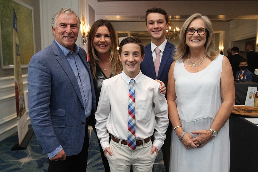 Mark and Kami Pentecost with Colton and Landon Dempsey and Cindy Pentecost