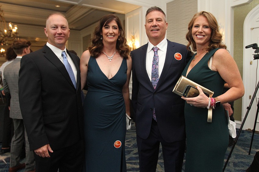 Colorado residents Darrell and Dawn Cook with Joel and Courtney Horn