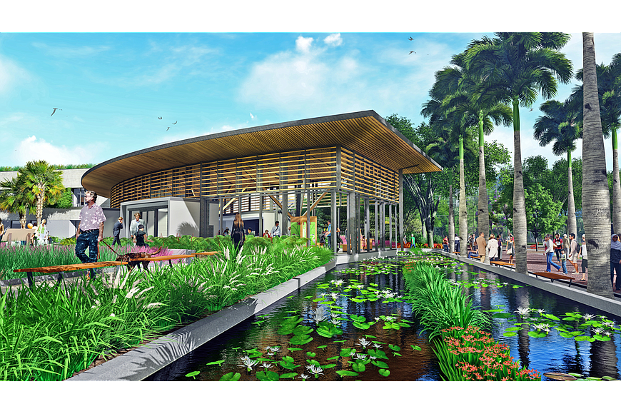 Plans for phase one of the Selby Gardens master plan include the construction of the Jean Goldstein Welcome Center.