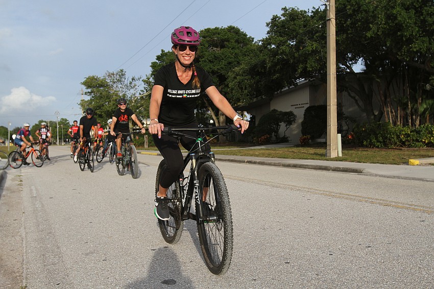 Bikers pedal at a maximum of 12 mph.