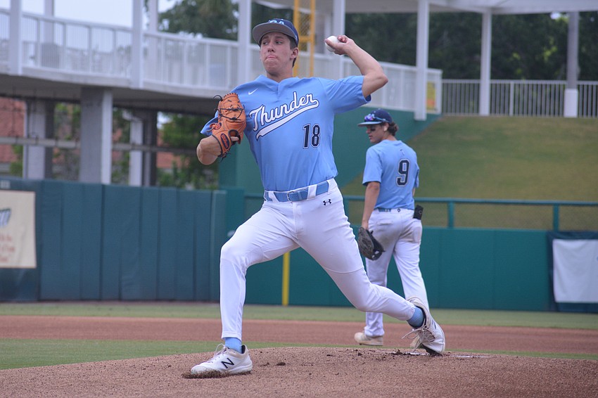 ODA junior Josh Cone got the start in the championship game. Cone threw 4.2 innings, allowing three runs (two earned) on eight hits.