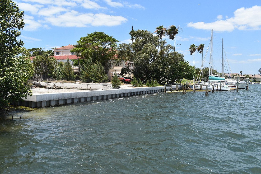 The Columbia Restaurant Group plans to build up to 16 boat slips as part of the Buccaneer Restaurant.