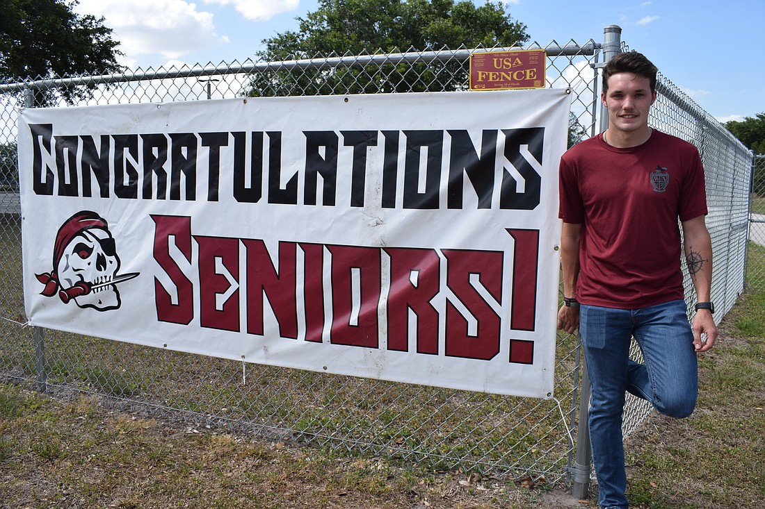 Although Justin Alderman, a senior at Braden River High School, had his doubts about graduating high school, he will receive his diploma June 2.