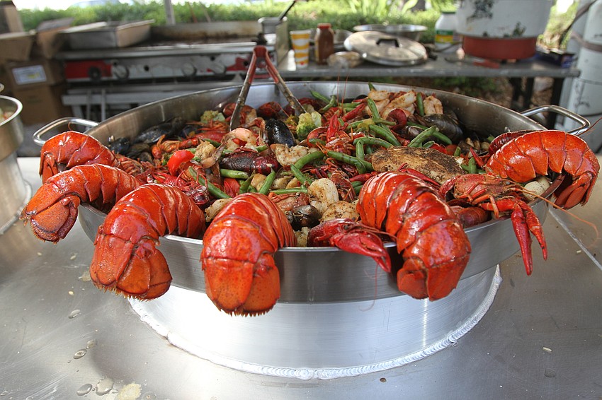 The three-day festival had plenty of seafood options for hungry guests.