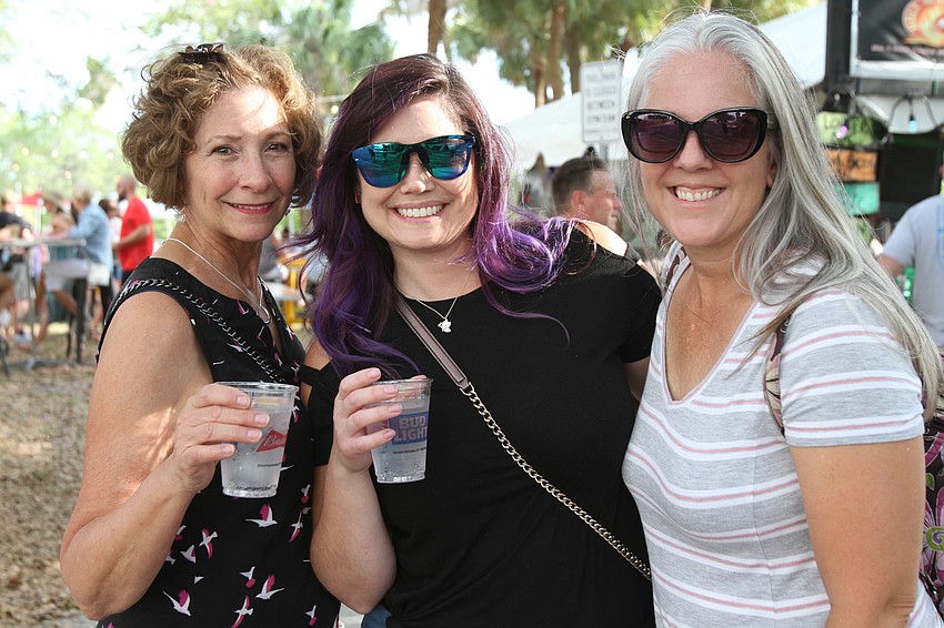 Nancy and Andre Gomez and Danielle Morris