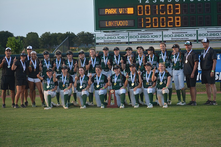 The Lakewood Ranch Mustangs are the Class 7A state champions.