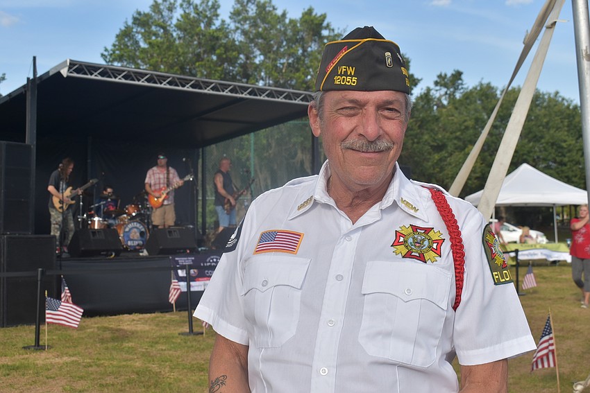 Army veteran Lenny DeRasmo served in an airborne unit during the Vietnam War.