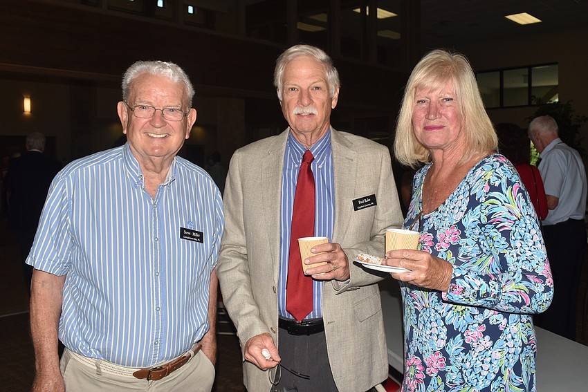 Steve Miller, Paul Rake and Jill Sisson