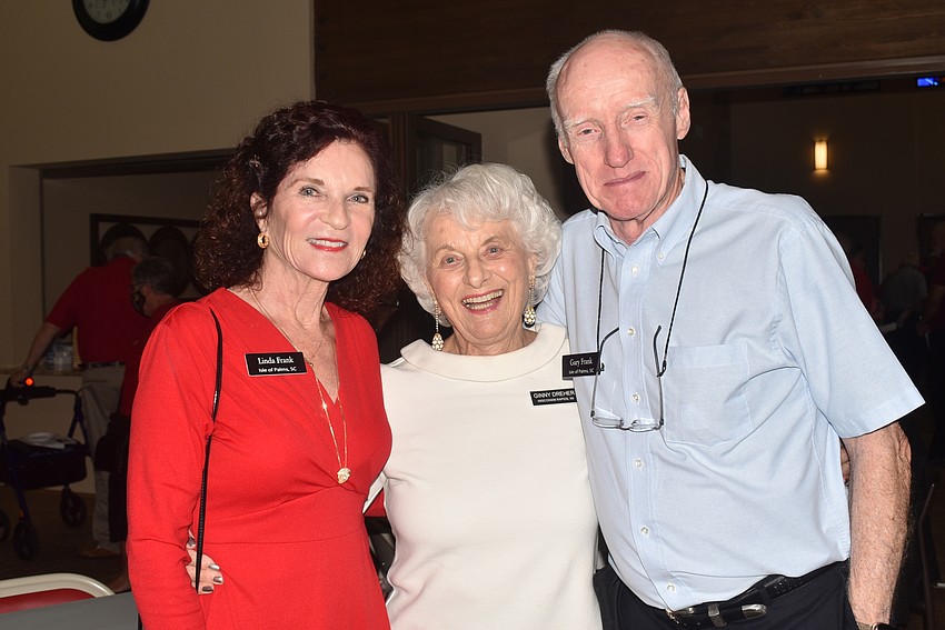 Linda Frank, Ginny Dreher and Gary Frank