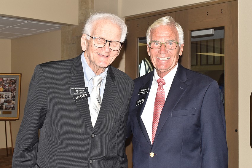 Ushers Jim Seaton and Bill Wartinbee