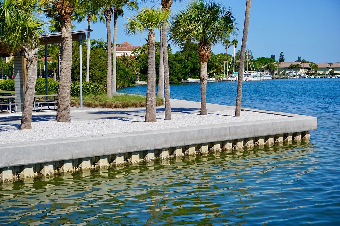 The town of Longboat Key is considering a partnership with the FWC to examine four approaches to shorelines using Bayfront Park as a test area pilot study.