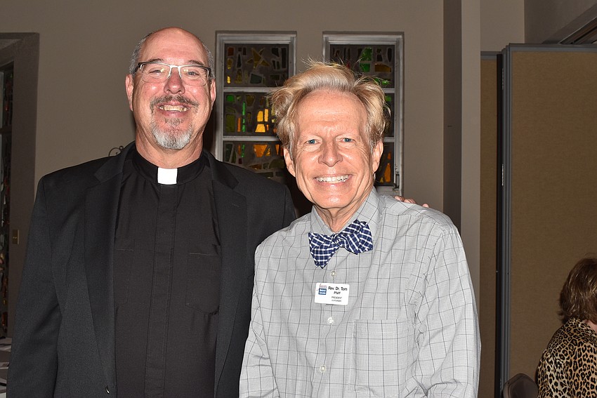 Rev. Ken Blyth and Tom Pfaff