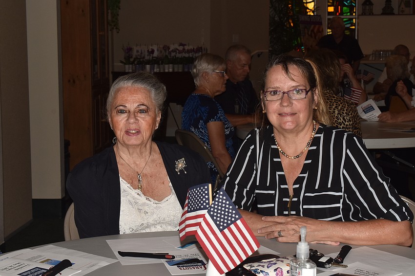 Connie Marcus and Danielle Glayscher