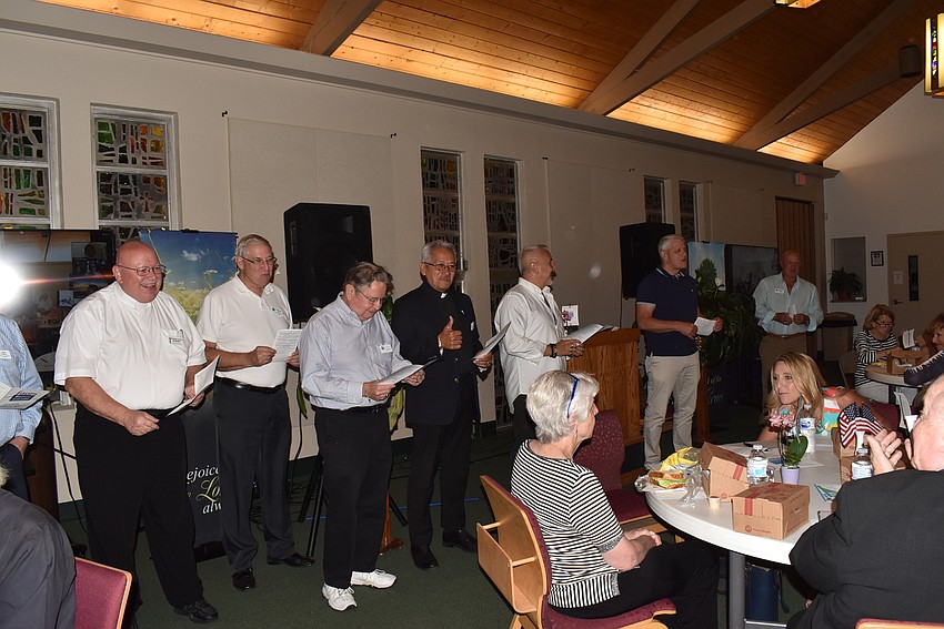 The board went through a ceremonial election.