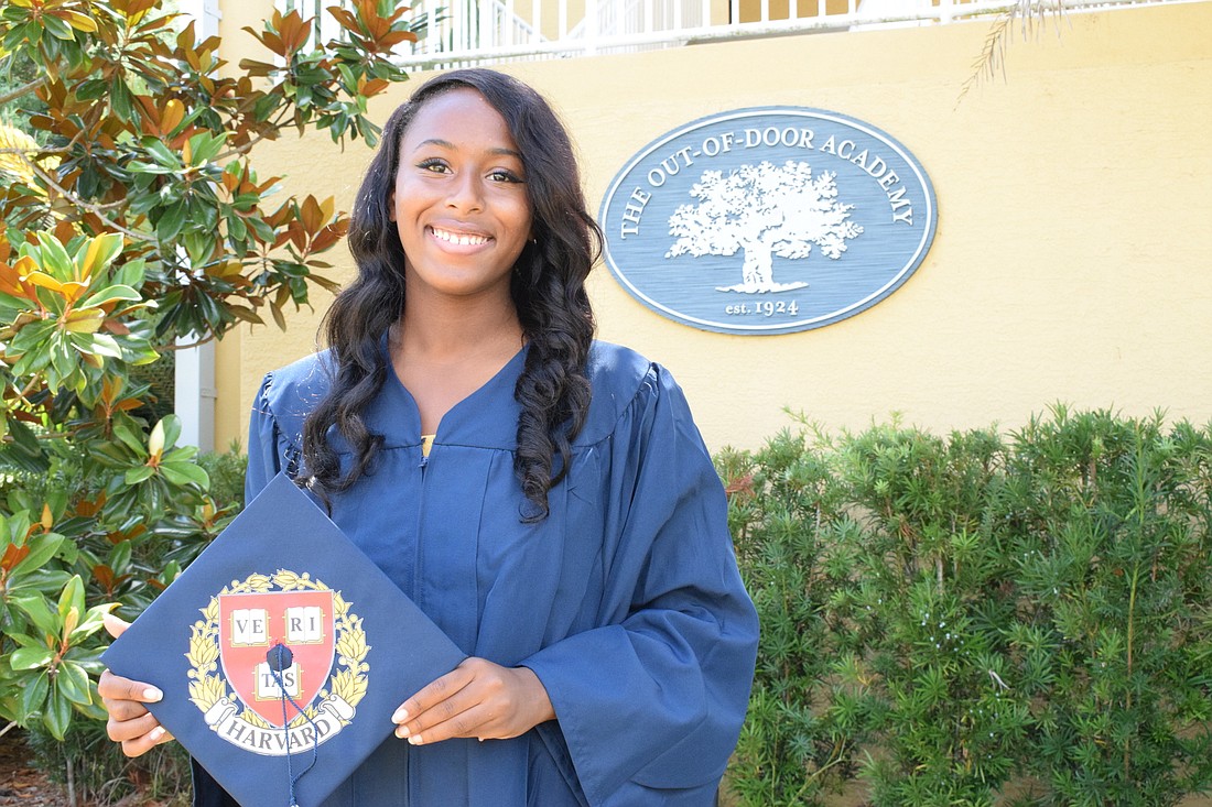 Kaylen Rivers, a senior at The Out-of-Door Academy, is Harvard bound.