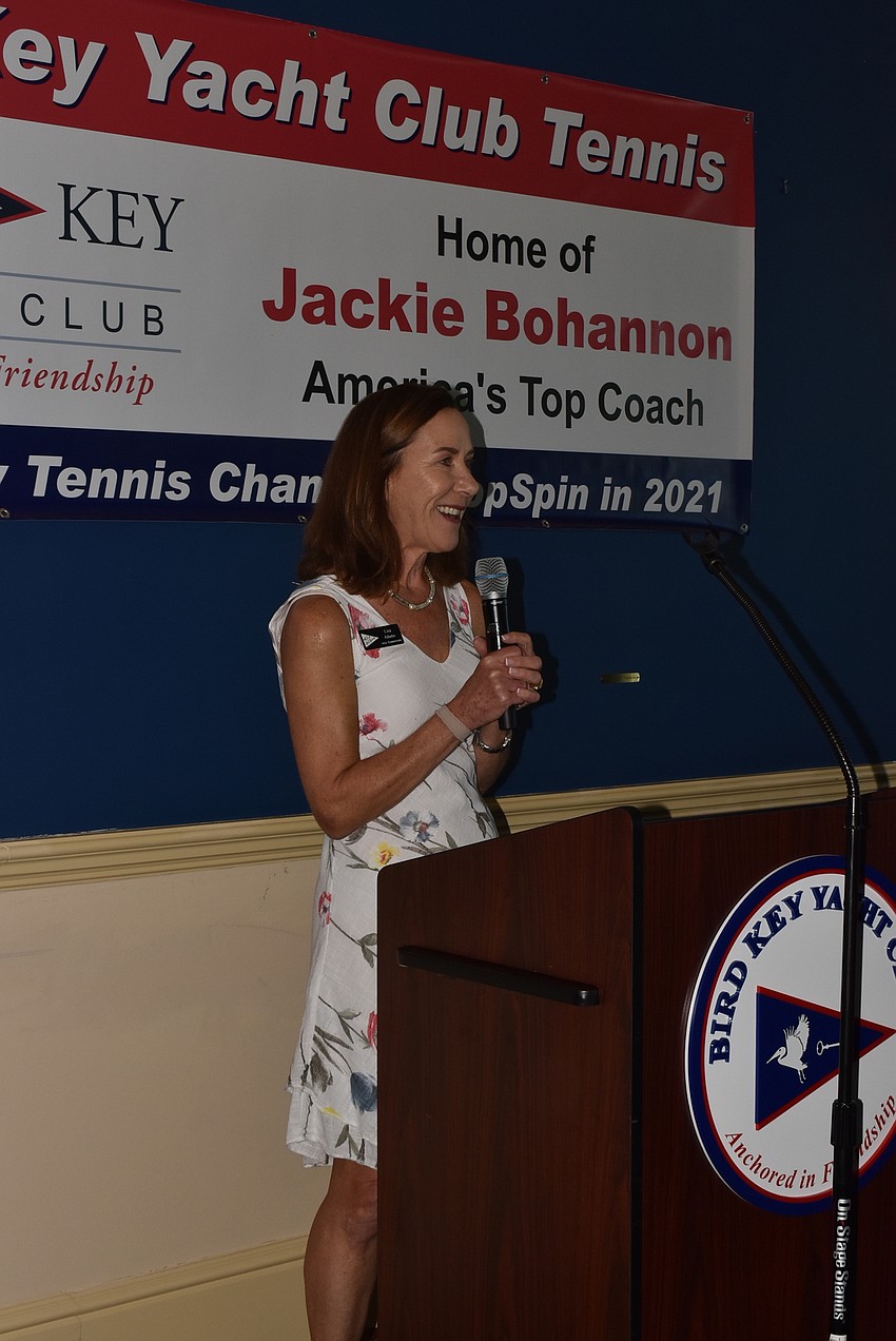 Lisa Adams spoke about how Bohannon has transformed the club.