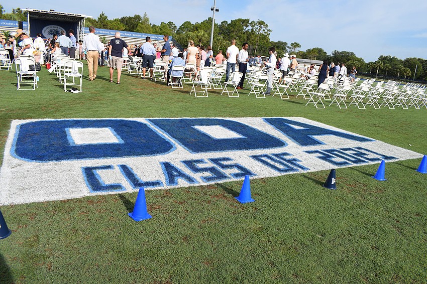 The Out-of-Door Academy's Class of 2021 graduation ceremony is the first outdoor graduation ceremony in the school's history.