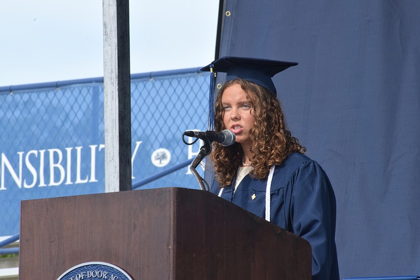 Senior Reece Whatmore, who is valedictorian, shares what makes the Out-of-Door Academy's Class of 2021 