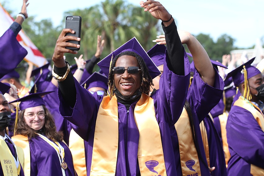 Cam'Ryn Brewer embraces the day.