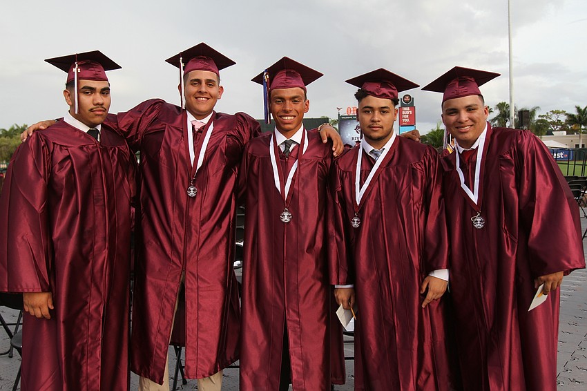 Liam Morales, Edwin Mosquera, Fabian Gines, Diego Rodrigues and Manuel Sulbaran