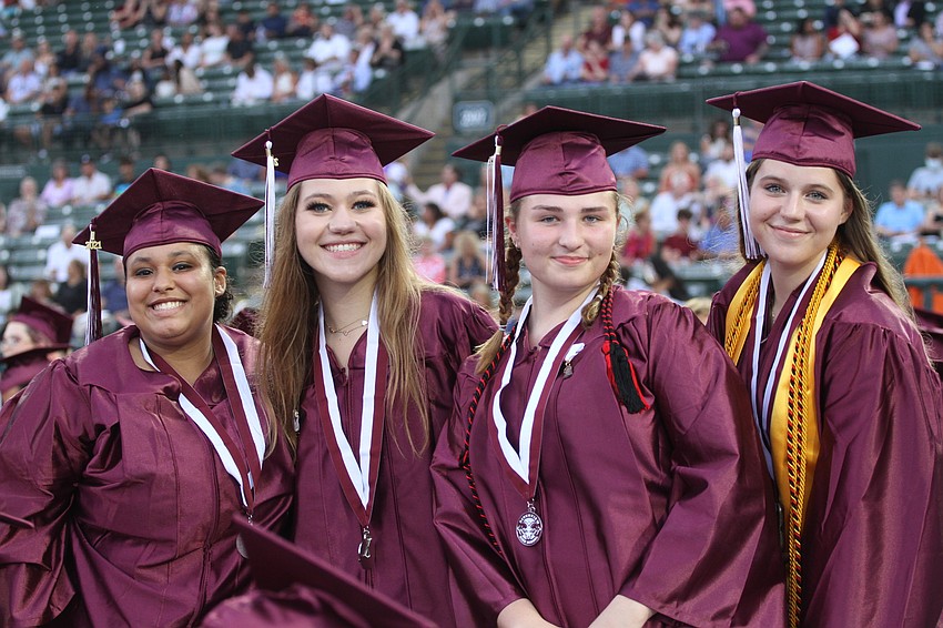 Yenasey Ramos, Ashlynn Roughton, Tiana Roscoe and Juliette Schuhmacher