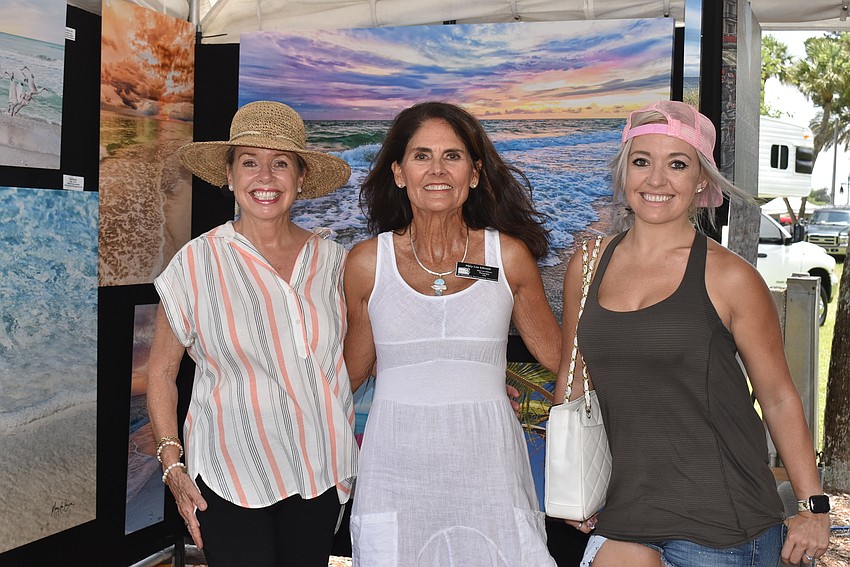 Sherry Wallace, Mary Lou Johnson and Shannon Cohen