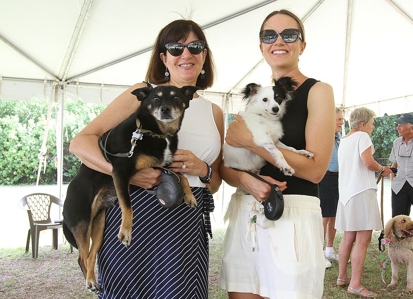 Lisa Phifer and Oliver with Josie Phifer and Ziggy