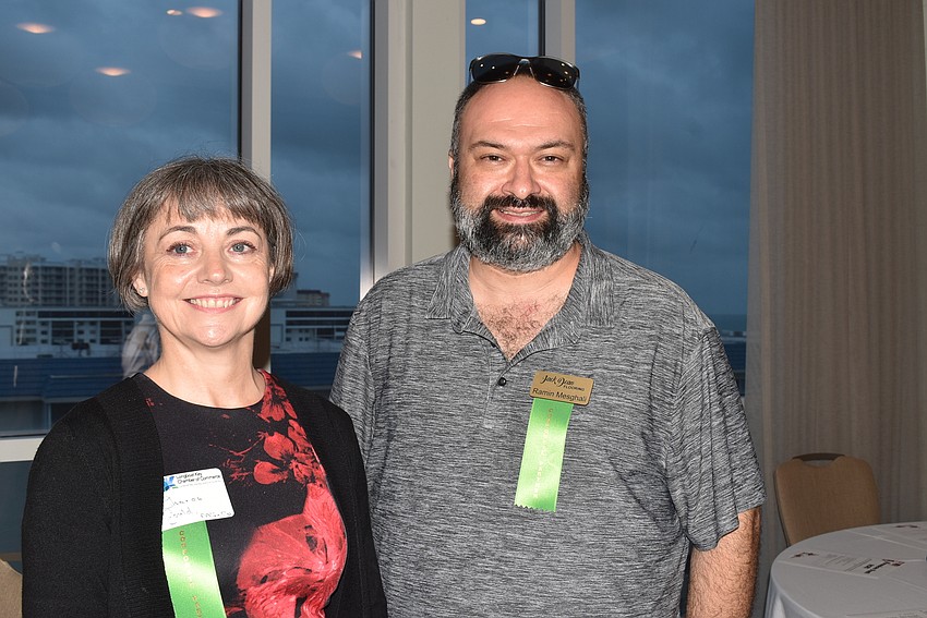 Sharon Gould and Ramin Mesghali