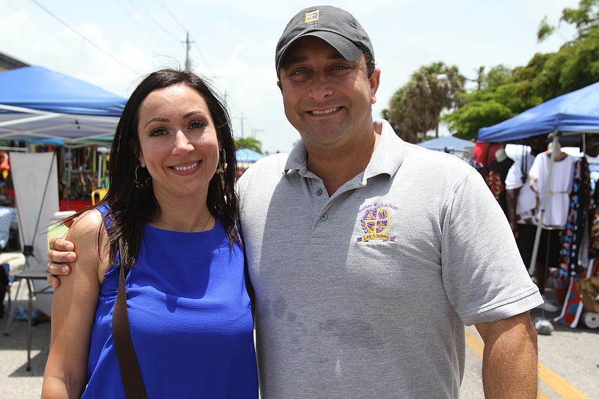 Maryann Grgic and Mayor Hagen Brody