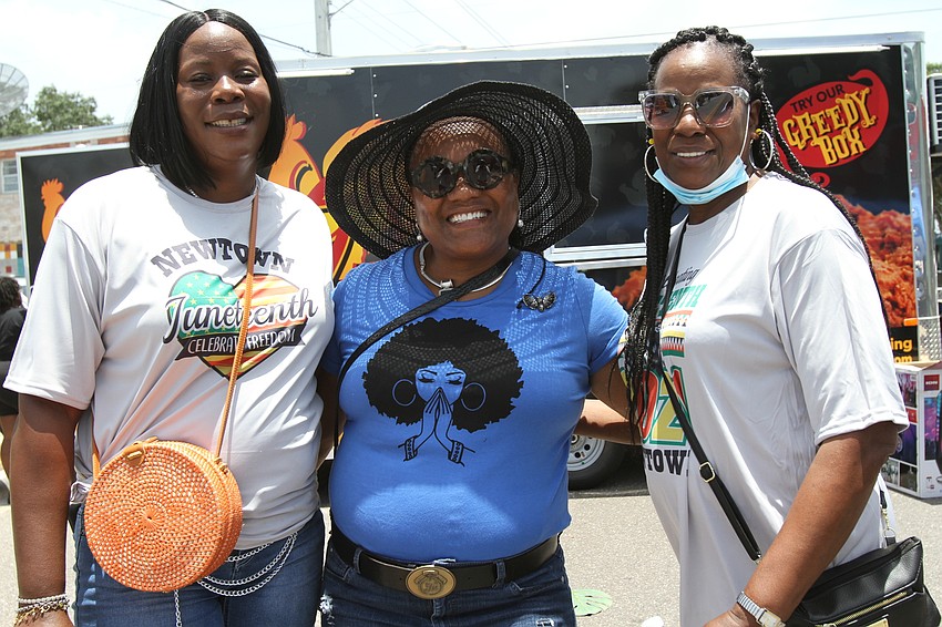 Denise Scurry, Erin Miller and Faye Watson