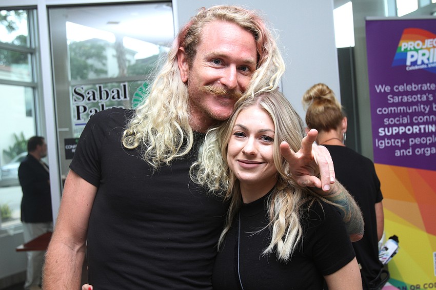 Brandon Thrift and Nicole Monschein