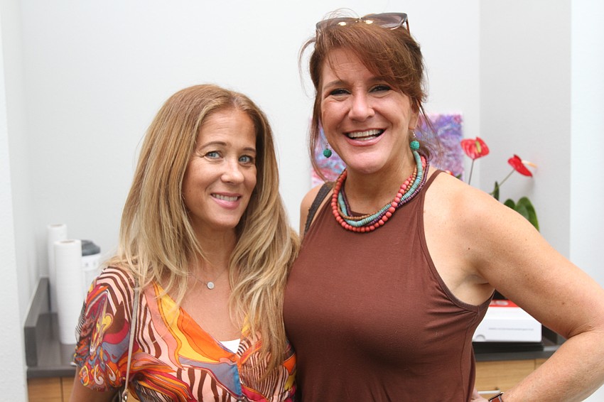 Amy Hallwood and Christine Lewis